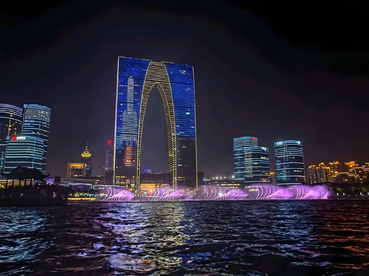 金鸡湖音乐喷泉提升改造 管材供货案例