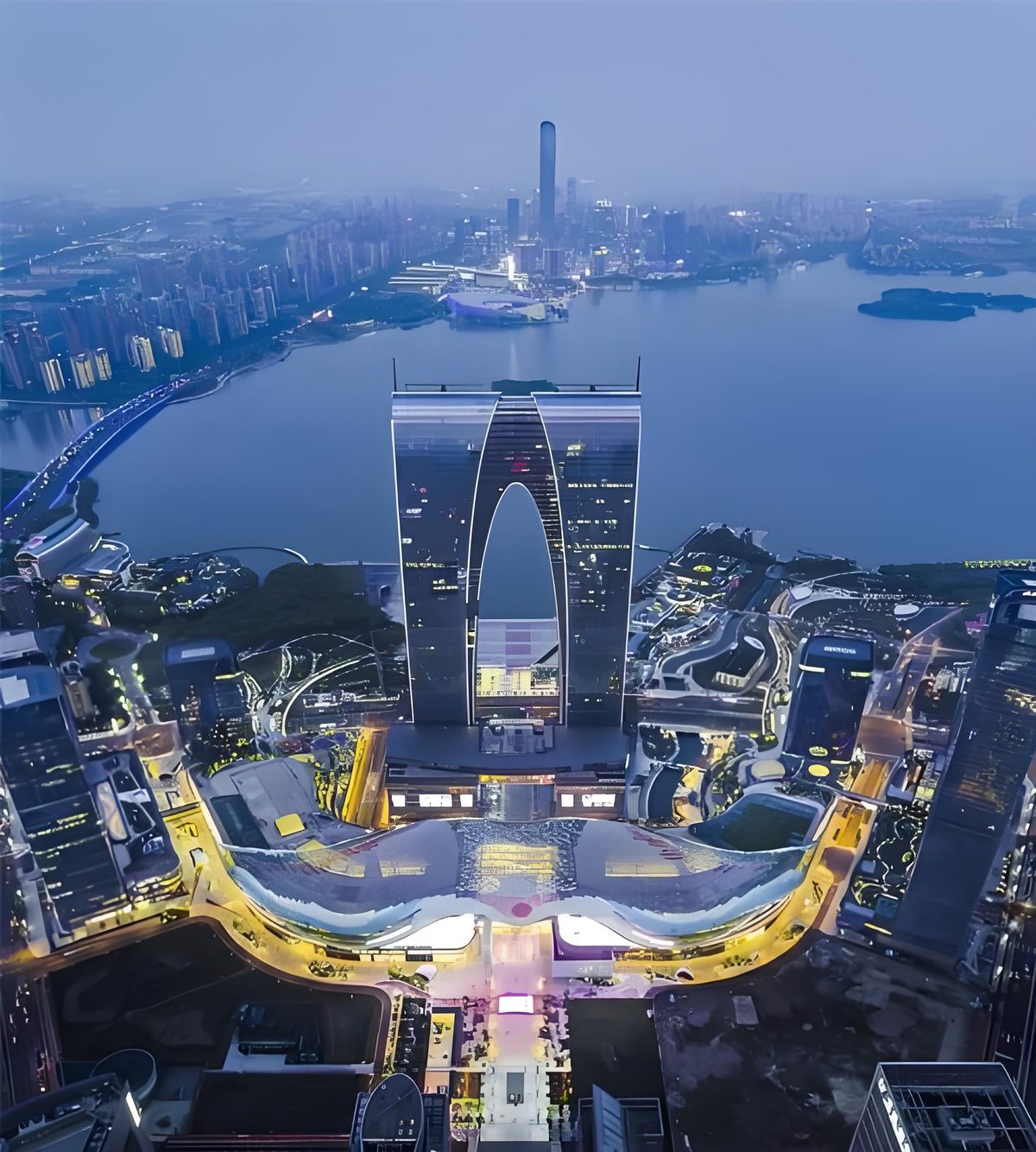 苏州中心广场 管材供货案例
