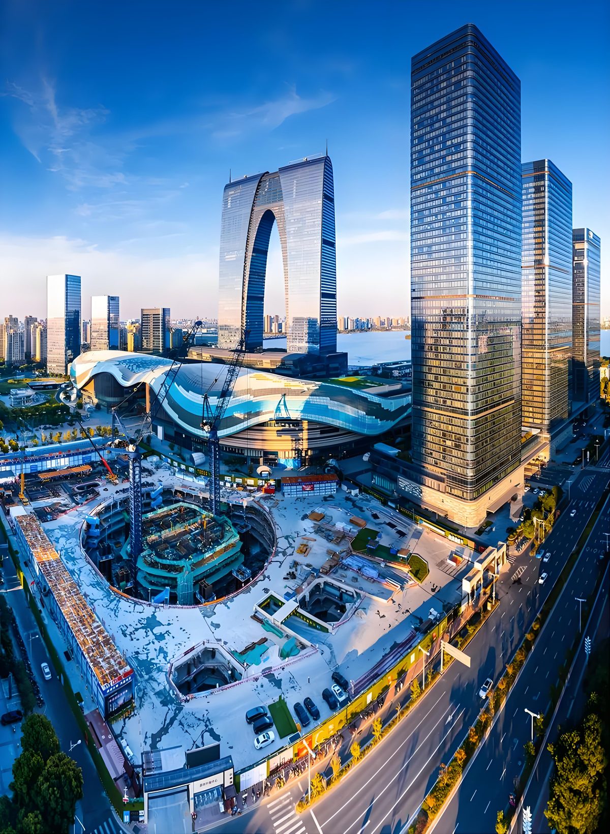 苏州中心广场 工程配图 2